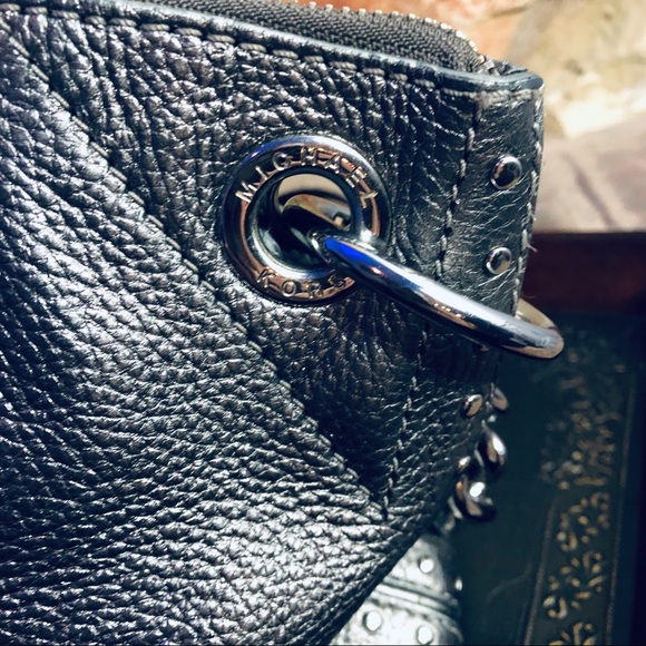 SOLD -  Michael Kors Metallic Silver Tote - EUC - Picture 5 of 10